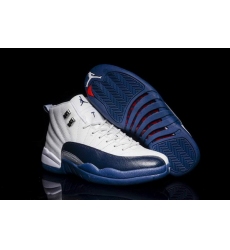 Air Jordan 12 Men Shoes New Blue White