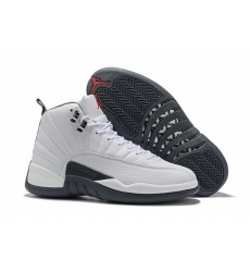 Air Jordan 12 Retro 2019 New White Black Men Shoes