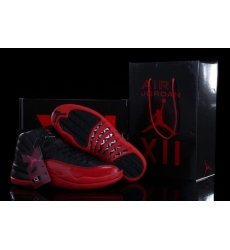 Air Jordan 12 Shoes 2013 Mens Grade AAA Black Red
