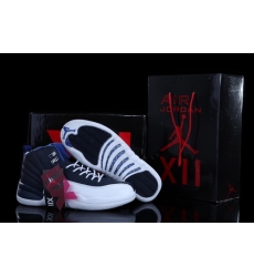 Air Jordan 12 Shoes 2013 Mens Grade AAA Grey White