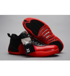 Air Jordan 12 Shoes 2014 Mens Low Black Red