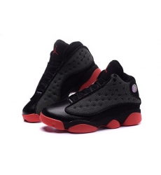 2016 Air Jordan 13 Retro Men Shoes Black Red