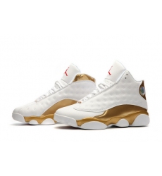 Air Jordan 13 2017 Retro Men Shoes White Gold