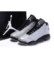 Air Jordan 13 Charitable Series Men Shoes Carbon Silver