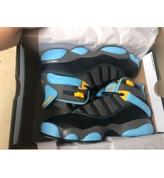 Air Jordan 13 Retro Low Men Shoes Black Blue Yellow Shoes