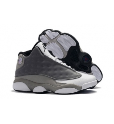 Air Jordan 13 Retro Men Shoes Grey White
