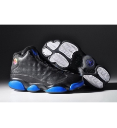 Air Jordan 13 Shoes 2015 Mens Black Blue