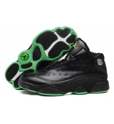 Air Jordan 13 Shoes 2015 Mens Black Green