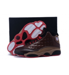 Air Jordan 13 Shoes 2015 Mens Brown Red