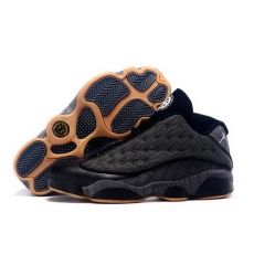Air Jordan 13 Shoes 2015 Mens Low Quai 54 Black Gold