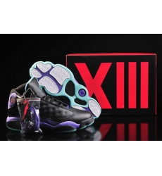 Air Jordan 13 XIII Shoes 2013 Mens Shoes Black Purple Sale
