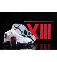 Air Jordan 13 XIII Shoes 2013 Mens Shoes White Purple Sale
