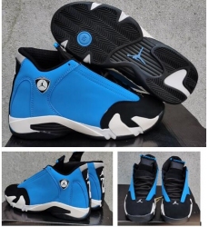 Air Jordan 14 Black Moon Blue Black Men Shoes