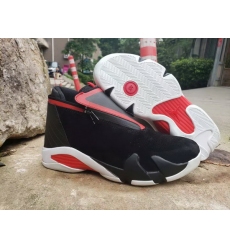 Air Jordan 14 Retro Zipper Black White Red Men Shoes