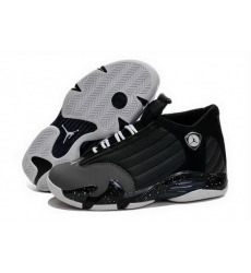 Air Jordan 14 Shoes 2015 Mens Black Grey