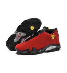 Air Jordan 14 Shoes 2015 Mens Red Black