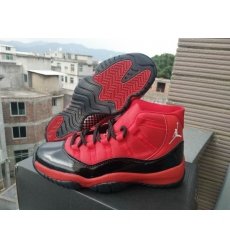 Air Jordan 11 Retro 2018 New Black Red Men Shoes