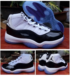 Air Jordan 11 Retro Print Men Shoes White Black
