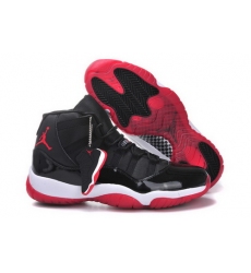 Air Jordan 11 Shoes 2013 Mens Built In Cushion Black Red White