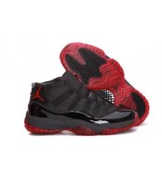 Air Jordan 11 Shoes 2013 Mens Grade AAA Black Red