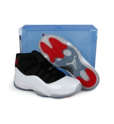 Air Jordan 11 Shoes 2013 Mens Summer Crystal Transparent Packaging Black White Red