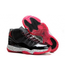 Air Jordan 11 Shoes 2014 Mens Burst Black Red