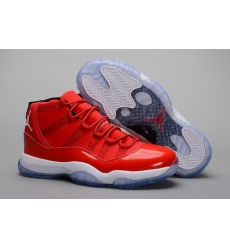 Air Jordan 11 Shoes 2014 Mens Grade AAA Red White
