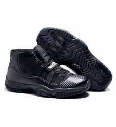 Air Jordan 11 Shoes 2014 Mens Weave All Black