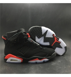 Air Jordan 6 Black Infrared Men Shoes