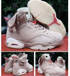 Air Jordan 6 Khaki Men Shoes