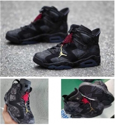 Air Jordan 6 Retro Laser Flower Men Shoes