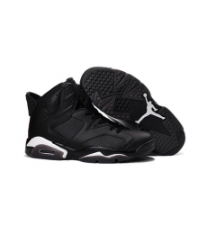 Air Jordan 6 Retro Men Shoes Dark Black