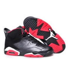 Air Jordan 6 Shoes 2015 Mens Black Red