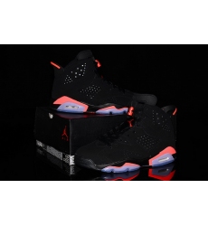 Air Jordan 6 Shoes 2015 Mens High With Seal 3M Reflective Black Pink
