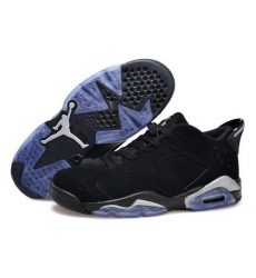 Air Jordan 6 Shoes 2015 Mens Low All Black