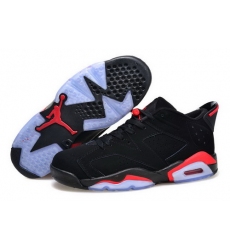 Air Jordan 6 Shoes 2015 Mens Low Black Red