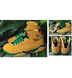 Air Jordan 7 Retro 2020 Wheat Yellow Men Shoes