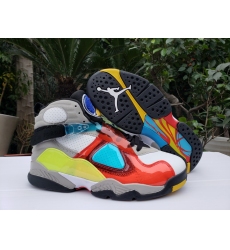 Nike Air Jordan 8 Retro Colorful Men Shoes
