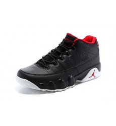 Air Jordan 9 Classic Low Men Shoes Black Red