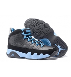 Air Jordan 9 IX Retro Grey University Blue Men Shoes