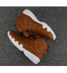 Air Jordan 9 Retro Leather Brown Men Shoes