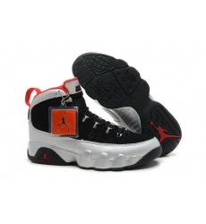 Air Jordan 9 Shoes 2013 Mens Black Silver