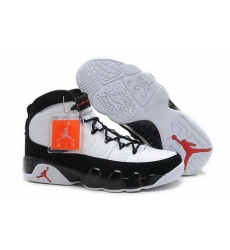 Air Jordan 9 Shoes 2013 Mens Black White