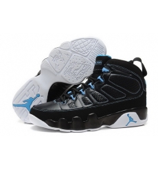 Air Jordan 9 Shoes 2015 Mens Black White Blue