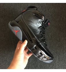 Men Air Jordan 9 2018 New Retro Shoes Black Red Grey