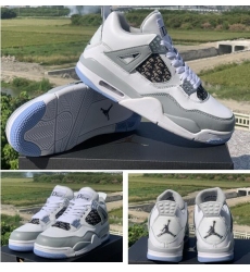 Air Jordan 4 GS Dior Men Basketball Shoes
