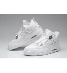 Air Jordan 4 Men Shoes All White