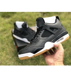 Air Jordan 4 Retro SE Black Laser Men Shoes