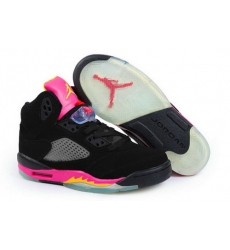 2013 News Air Jordan 5 V Shoes Black Pink Shoes For Sale