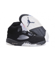 Air Jordan 5 Men Shoes Black